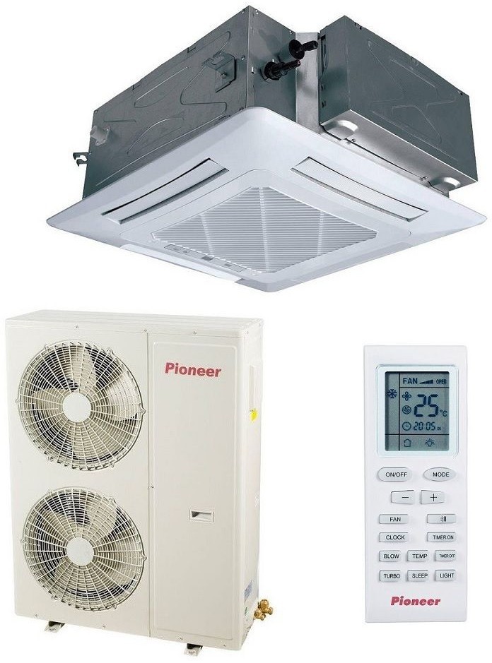 Кассетный кондиционер Pioneer KFCI48GV/KONI48GV