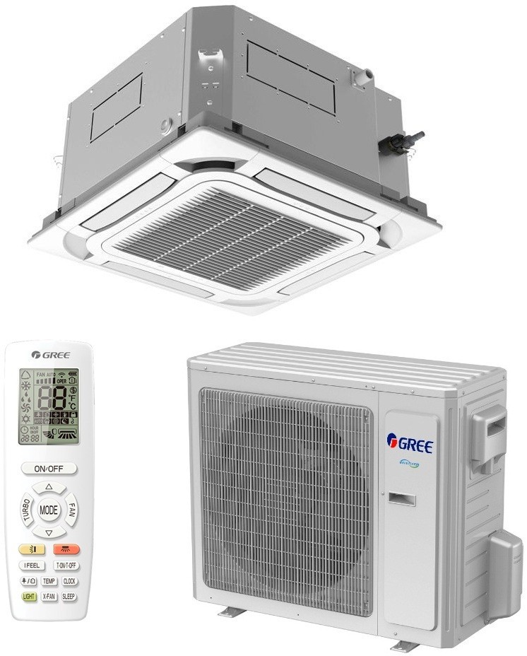 Кассетный кондиционер Gree GUD35T1/B-S