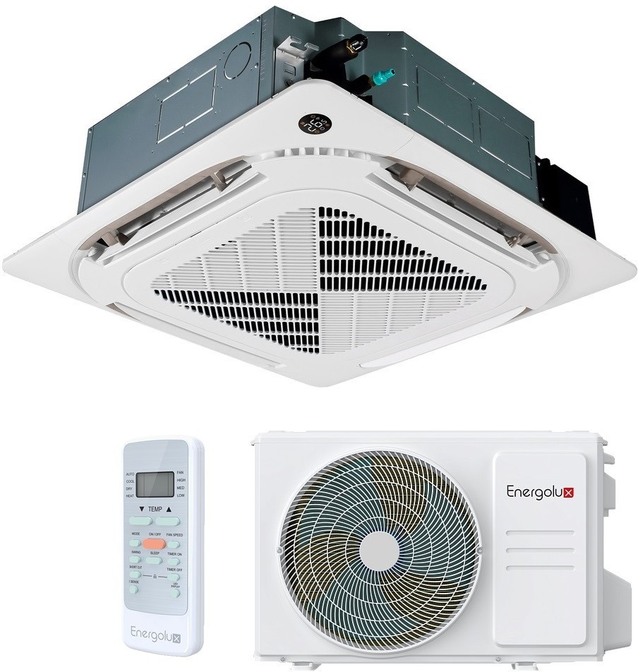 Кассетный кондиционер Energolux SAC12С6-A/SAU12U6-A-WS40 с зимним комплектом (-40)